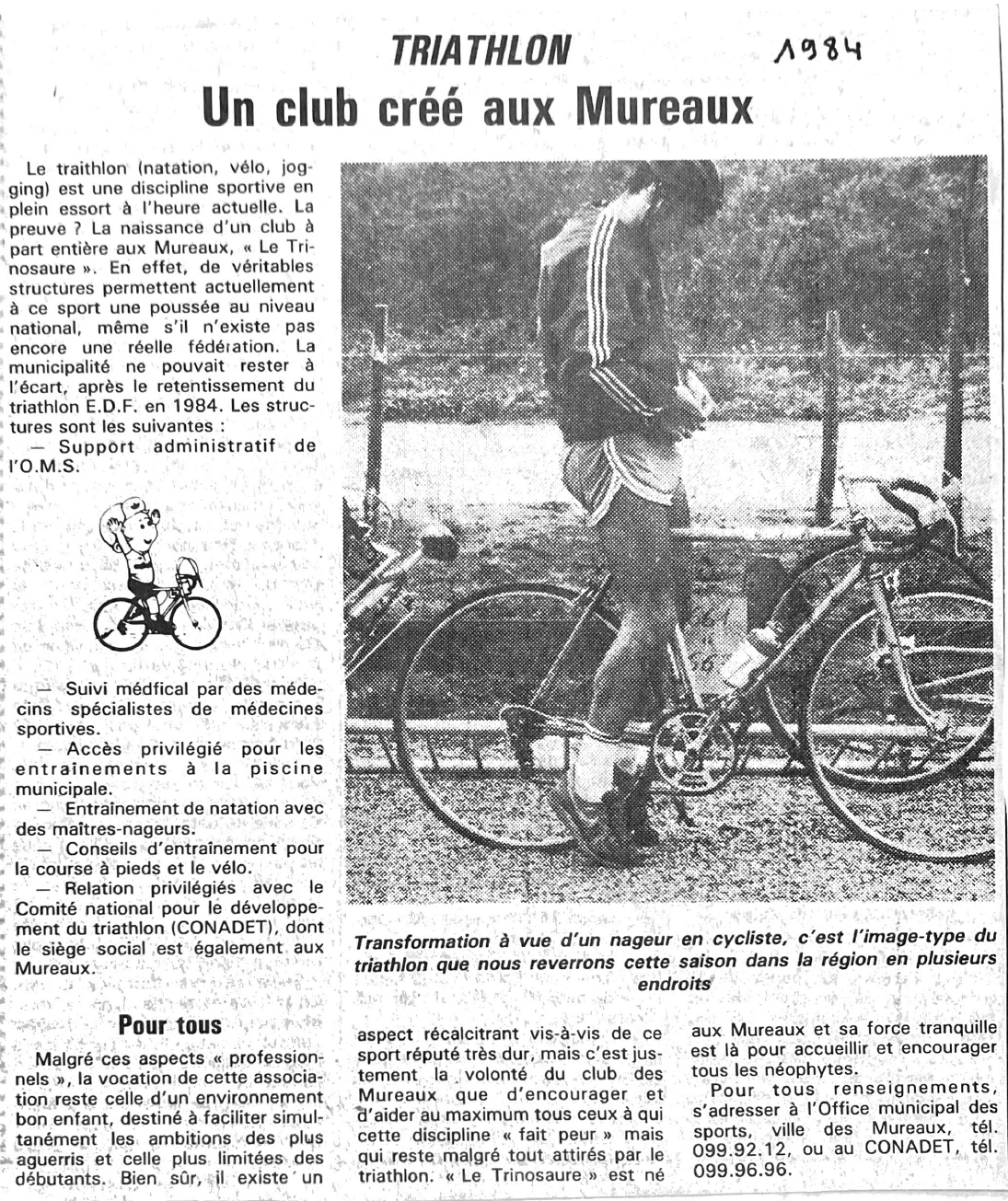 Trinosaure Club Triathlon Les Mureaux