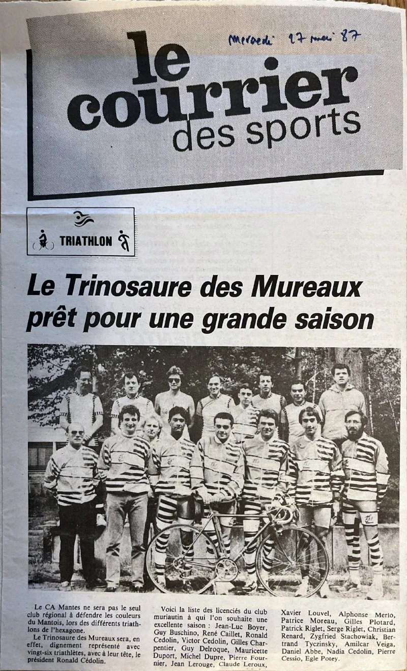 Trinosaure Club Triathlon Les Mureaux