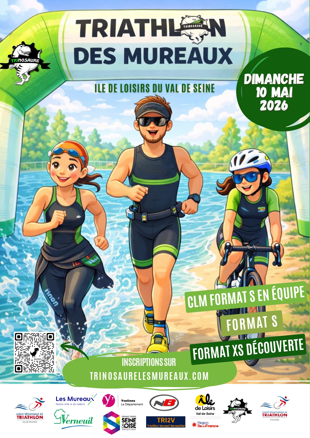 Triathlon des Mureaux 2026